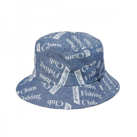 RADIALL × CHAOS FINSHING CLUB　ハット　"BLUE HOURS BUCKET HAT"　(Indigo)