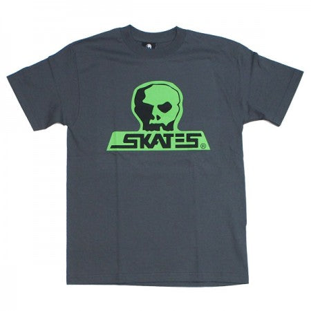 SKULL SKATES　"GRAPHITE Tシャツ"　(Gray/Green)