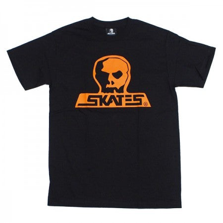 SKULL SKATES　"BLACK SUNSET Tシャツ"　(Black/Orange)