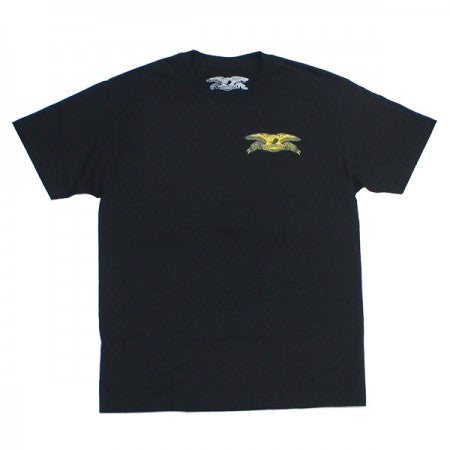 ANTI HERO　Tシャツ　"BASIC EAGLE CHEST TEE"　(Black / Yellow)