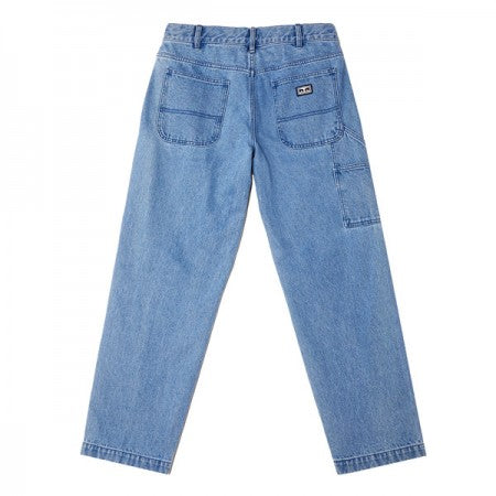 OBEY　パンツ　"HARDWORK CARPENTER DENIM PANT"　(Light Indigo)