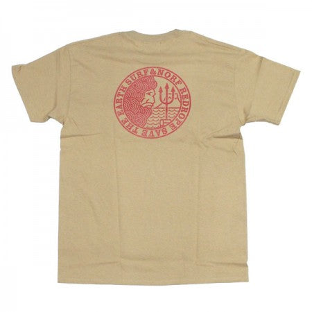 redrope　コラボTシャツ　"SURF&NORF × redrope S/S TEE"　(Tan)