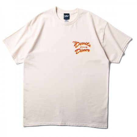 Deviluse　Tシャツ　"DEVIL'S DINER TEE"　(Natural)