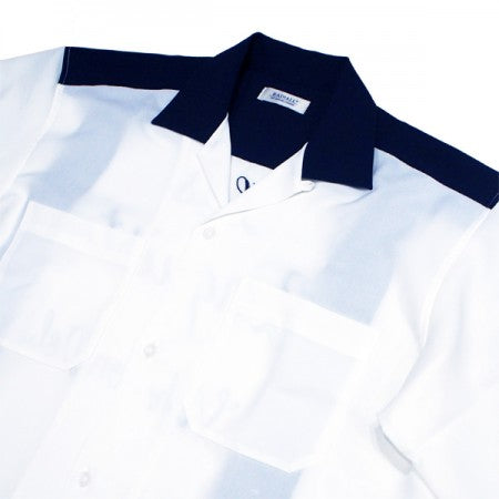 RADIALL　S/Sシャツ　"VERSION DEL OPEN COLLARED SHIRT S/S"　(White)