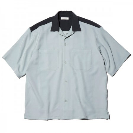 RADIALL　S/Sシャツ　"VERSION DEL OPEN COLLARED SHIRT S/S"　(Gray)