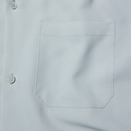 RADIALL　S/Sシャツ　"VERSION DEL OPEN COLLARED SHIRT S/S"　(Gray)