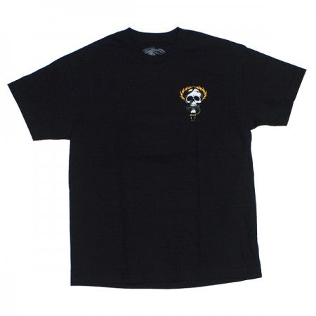 POWELL　Tシャツ　"MIKE MCGILL SKULL & SNAKE TEE"　(Black)