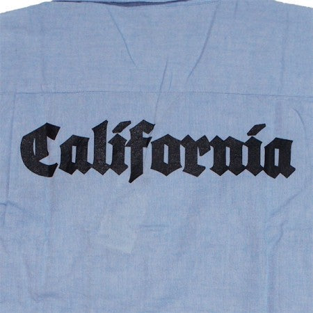 seedleSs　S/Sシャツ　"SD COTTON/HEMP OPEN SHIRTS"　(Sax Blue)