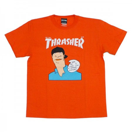 THRASHER　Tシャツ　"MAY 1994 GONZ COVER TEE"　(C.Orange)