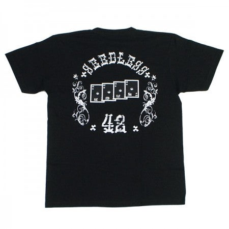 seedleSs　Tシャツ　"ARCH TRUMP 42 S/S TEE"　(Black)