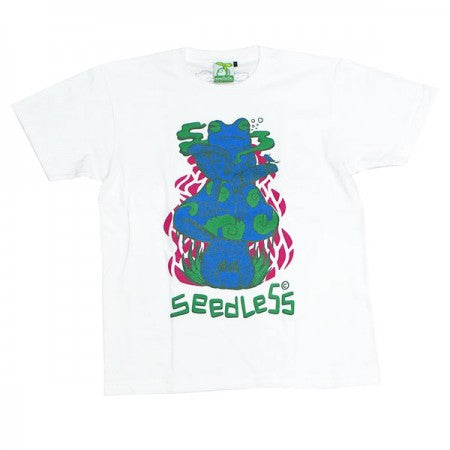 seedleSs　Tシャツ　"PSYCHO FROG S/S TEE"　(White)