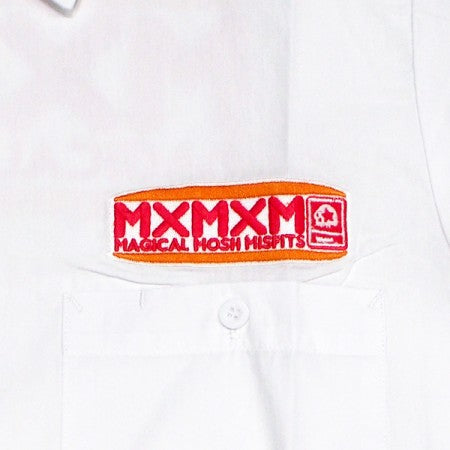 MxMxM　"MxMxM BURGER WORK SHIRT"　(White)