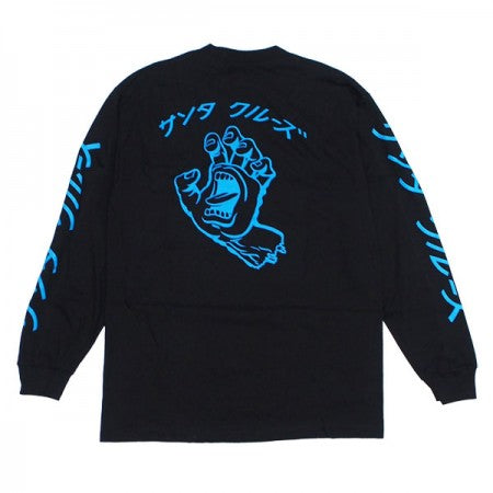 SANTA CRUZ　L/STシャツ　"HANDO L/S TEE"　(Black)