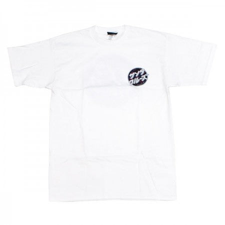 SANTA CRUZ　Tシャツ　"JAPANESE BLOSSOM DOT TEE"　(White)