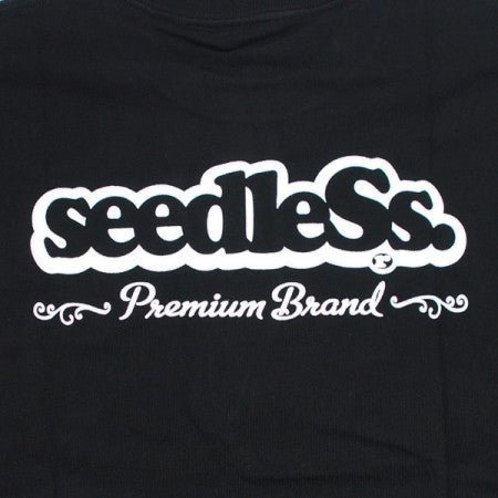 seedleSs　Tシャツ　"MORE GIVE LESSL OSE OVER SIZE 9.1 oz S/S TEE"　(Black)