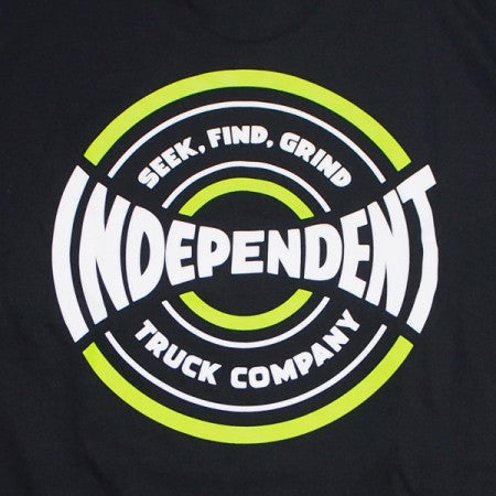 INDEPENDENT　Tシャツ　"SFG SPAN TEE"　(Black)