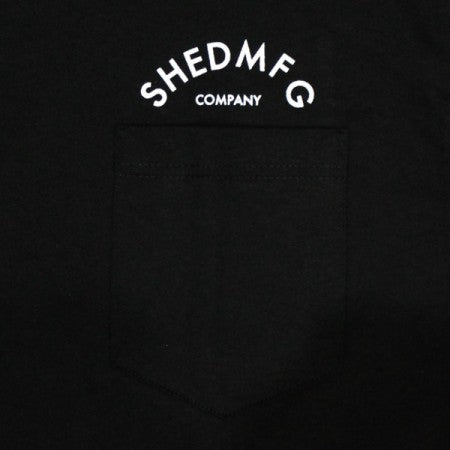 Shed Tシャツ "arch2" (black)