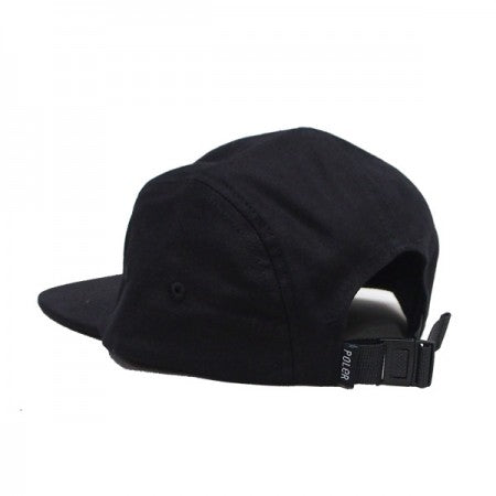 POLeR　キャップ　"BEAR PAWS 5 FLOPPY CANVAS CAP"　(Black)