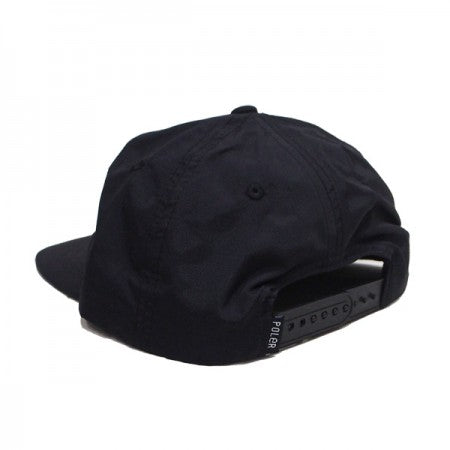 POLeR　キャップ　"DREAMERS & SEEKERS 6 FLOPPY CAP"　(Black)