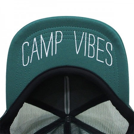 POLeR　メッシュキャップ　"VENN DIAGRAM MESH TRUCKER CAP"　(Green)