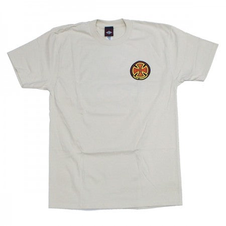 INDEPENDENT　Tシャツ　"78 CROSS TEE"　(Cream)