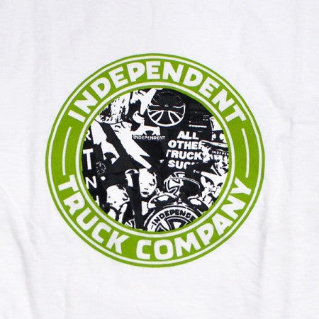 INDEPENDENT　Tシャツ　"CHAOS TEE"　(White)