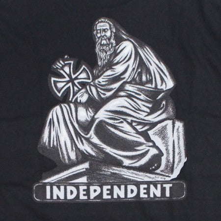INDEPENDENT　Tシャツ　"SET IN STONE TEE"　(Black)