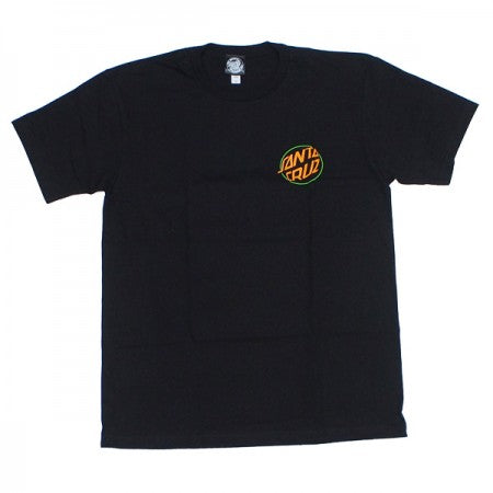 SANTA CRUZ　Tシャツ　"TOXIC HAND TEE"　(Black)