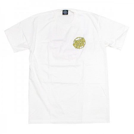 ★30%OFF★ SANTA CRUZ　Tシャツ　"TOXIC DOT TEE"　(White)