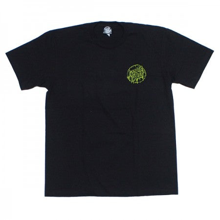 SANTA CRUZ　Tシャツ　"TOXIC DOT TEE"　(Black)