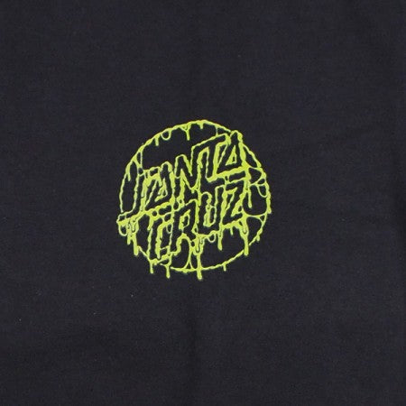 SANTA CRUZ　Tシャツ　"TOXIC DOT TEE"　(Black)