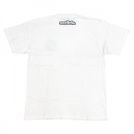 seedleSs　ポケットTシャツ　"BIG POCKET S-DOT S/S TEE"　(White)