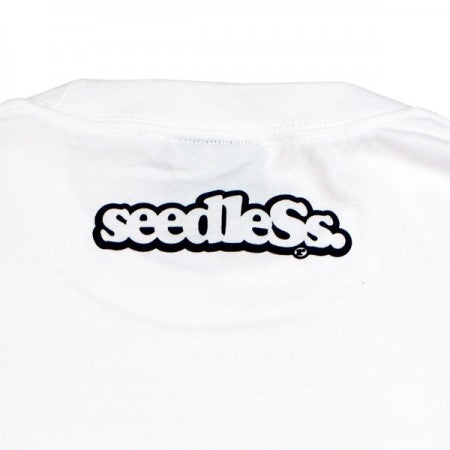 seedleSs　ポケットTシャツ　"BIG POCKET S-DOT S/S TEE"　(White)