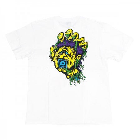 SANTA CRUZ x MxMxM　"MAGICAL SCREAMING HAND TEE"　(White)