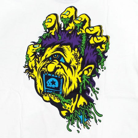 SANTA CRUZ x MxMxM　"MAGICAL SCREAMING HAND TEE"　(White)