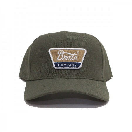 BRIXTON　キャップ　"LINWOOD C MP SNAPBACK CAP"　(Military Olive)