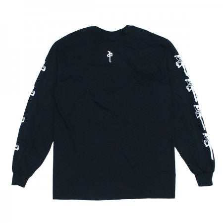 RDS x SKULL SKATES　"コラボロングスリーブTシャツ"　(Black)