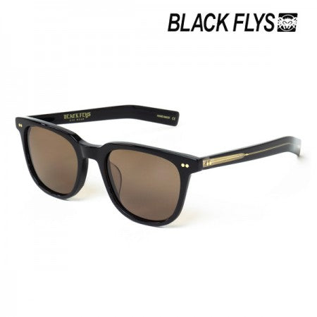 BLACK FLYS　サングラス　"FLY STACY"　(Black-Gold / Light Brown Polarized Lens)