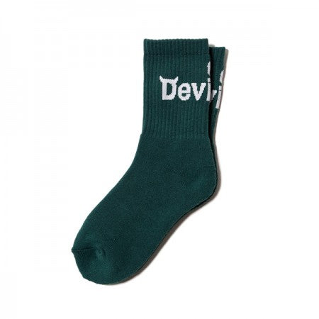 Deviluse　ソックス　"LOGO SHORT SOCKS"　(Green)