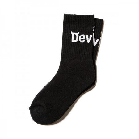 Deviluse　ソックス　"LOGO SHORT SOCKS"　(Black)