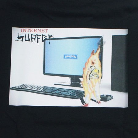 MINOS　Tシャツ　"SS INTERNET SURFER TEE"　(Black)