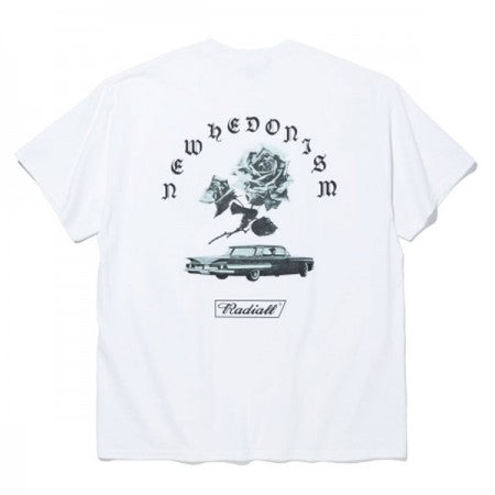 RADIALL　Tシャツ　"MATTER CREW NECK T-SHIRT S/S"　(White)