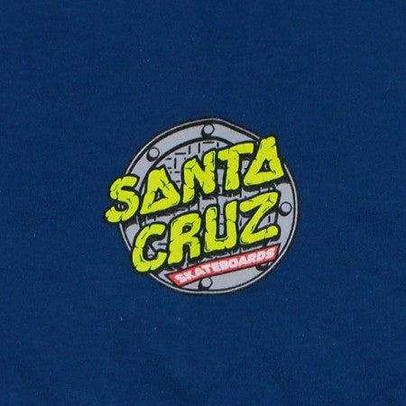 SANTA CRUZ×TMNT　コラボTシャツ　"TMNT NINJA TURTLES TEE"　(Harbor Blue)