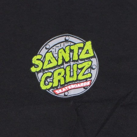 SANTA CRUZ×TMNT　コラボTシャツ　"TMNT NINJA TURTLES TEE"　(Black)