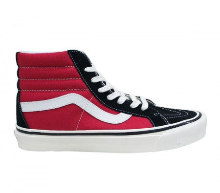 VANS　"SK8-HI 38 DX"　(ANAHEIM FACTORY) OG BLACK/OG RED