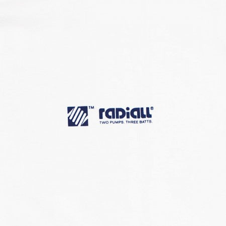 RADIALL　Tシャツ　"LO-N-SLO CREW NECK T-SHIRT S/S"　(White)