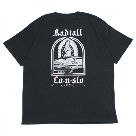 RADIALL　Tシャツ　"LO-N-SLO CREW NECK T-SHIRT S/S"　(Ink Black)