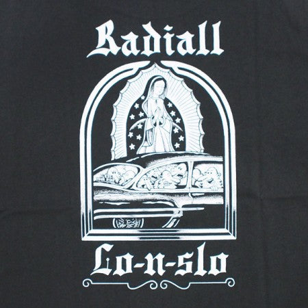 RADIALL　Tシャツ　"LO-N-SLO CREW NECK T-SHIRT S/S"　(Ink Black)