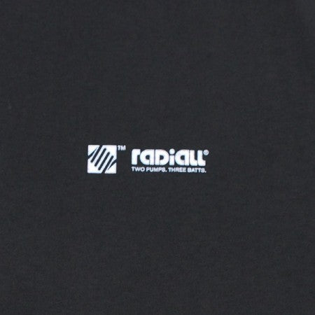 RADIALL　Tシャツ　"LO-N-SLO CREW NECK T-SHIRT S/S"　(Ink Black)