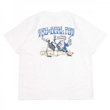 RADIALL　Tシャツ　"TRUE DEAL POT CREW NECK T-SHIRT S/S"　(White)